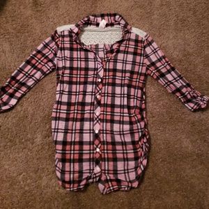 Pink flannal